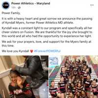 <p>Kyndall Myers remembered by Power Athletics</p>