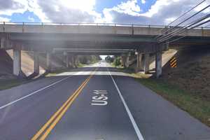 Overturned SUV Shuts Busy Maryland Roadway