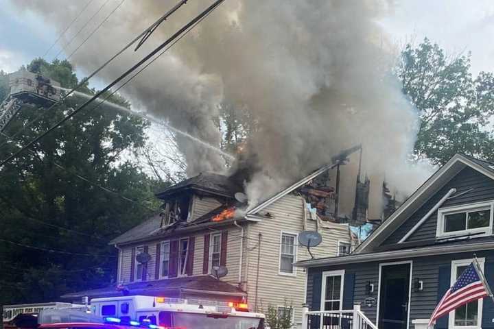 At Least 2 Residents Hospitalized As Massive Fire Destroys Morris County Duplex