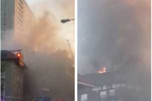 East Orange Apartment Fire Kills Woman, Displaces 18 Families (VIDEO)