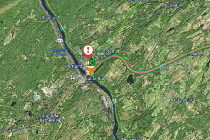 Tractor-Trailer Fire Shuts Down Route 80 In Warren County