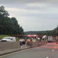 <p>PA Turnpike crash, Friday, July 29.</p>