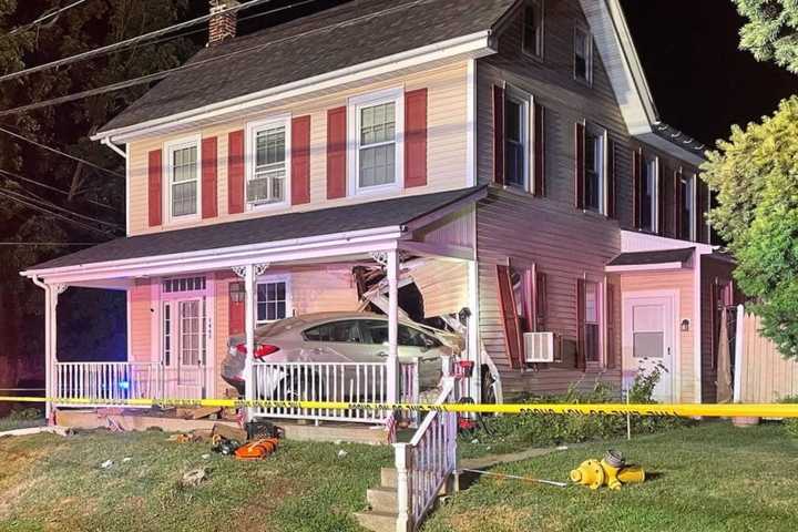 'Devastating:' PA Family Left Homeless After Car Barrels Through Living Room (PHOTOS)