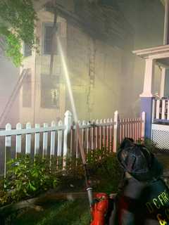 Dog Trapped, 10 Displaced After Vacant DC Home Catches Fire: Reports