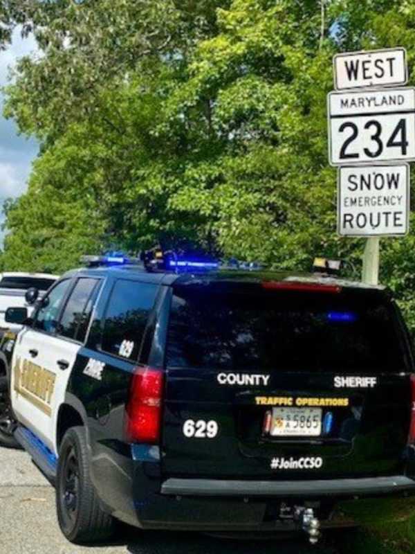 Motorcyclist Dies At Hospital After Crashing Into Tree In Charles County, Sheriff Says