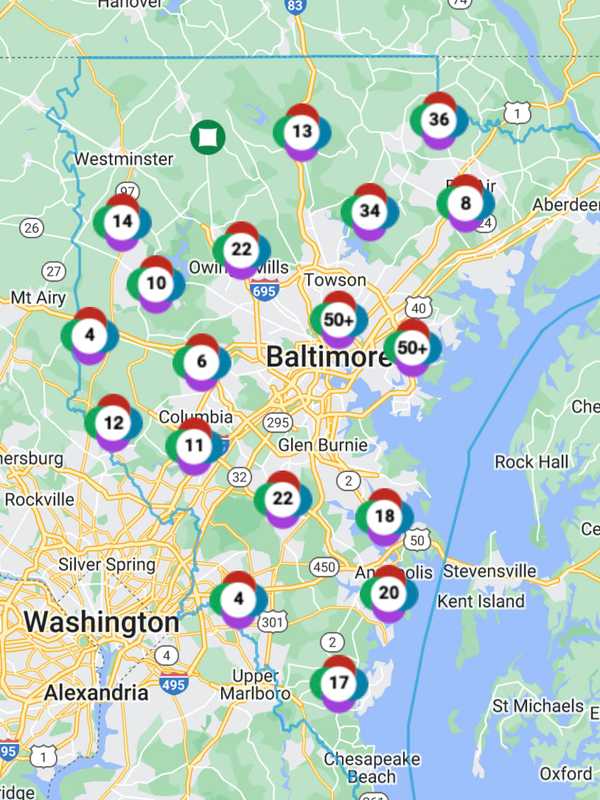 Thousands In Maryland Without Power Following Overnight Storm