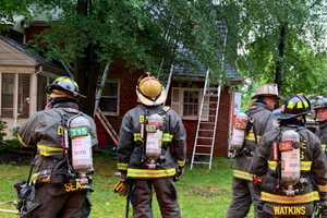 Attic Engulfed In Flames Displaces 4 DC Residents: Fire Officials