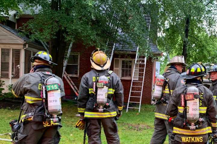 Attic Engulfed In Flames Displaces 4 DC Residents: Fire Officials