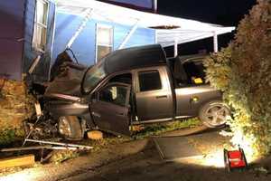 Driver Hurt After Crashing Truck Into Hunterdon County Home, Causing Major Damage (PHOTOS)