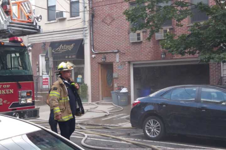 Fire Rips Through Hoboken Building