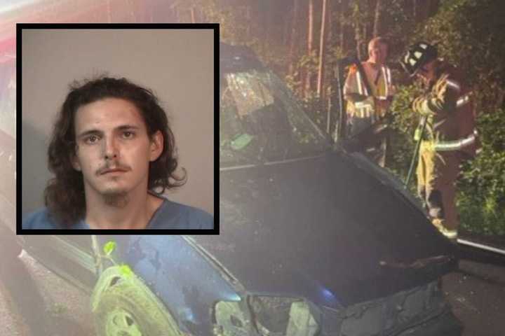 Texting While Drunk Driving: Stafford Man Recklessly Drives Car Into Tree