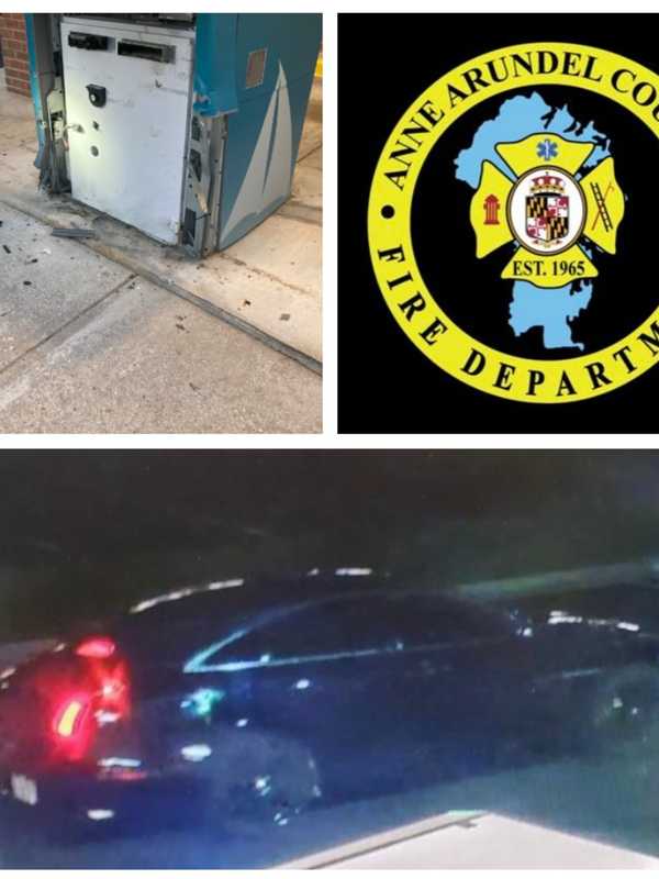 Jaguar Driving Would-Be Burglars Get Explosive During Attempted Crofton ATM Heist: Officials