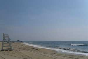 SInkholes Filled At Jersey Shore Beach, Area Remains Blocked Off