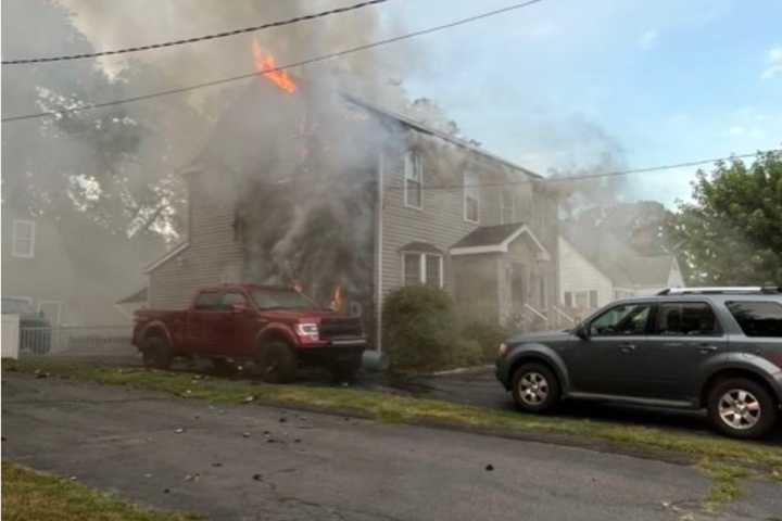 CT Home Heavily Damaged During Fire