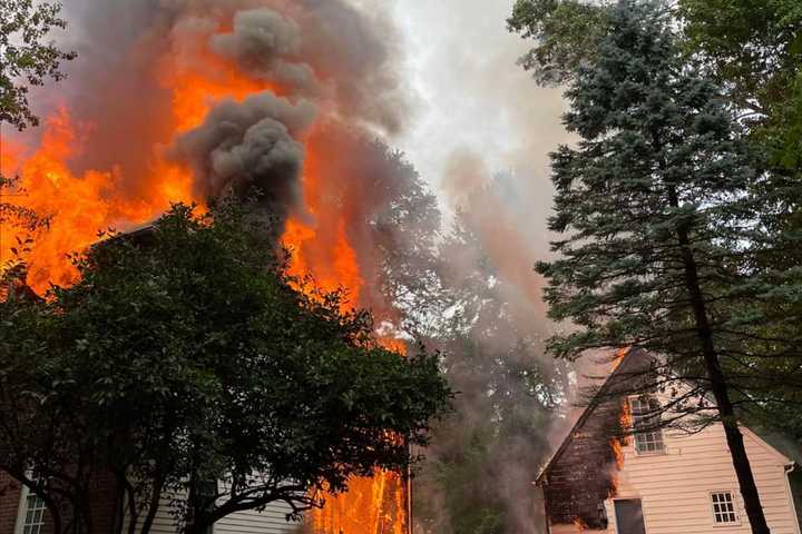 Smoky Blaze Ravages Hunterdon County Home