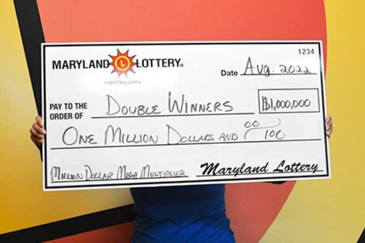 Married Maryland Couple Teams Up For $1M ‘Double Winners’ Scratch-Off Prize