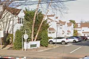 Driver Flees After Car Crashes Into Condo Building In Farmingdale