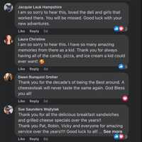 <p>There was an outpouring of support on Facebook</p>