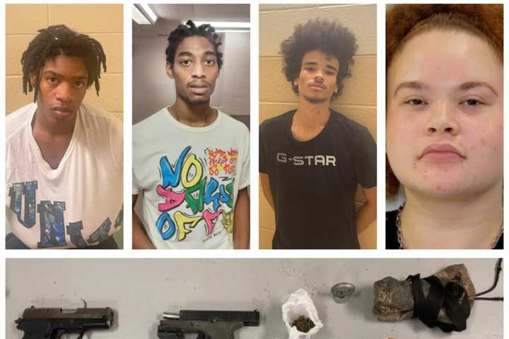 Five Arrested for Illegal Possession of a Handgun in Clarksburg