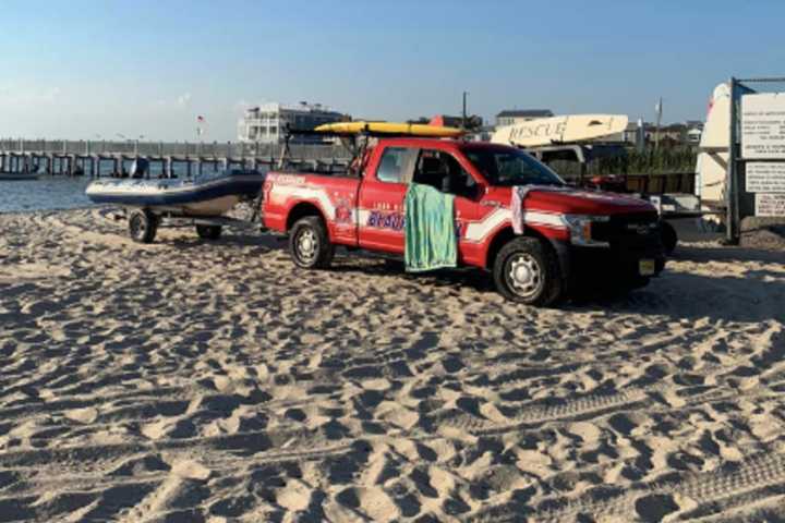 Missing Swimmer Pulled From Water Off Jersey Shore (VIDEO)