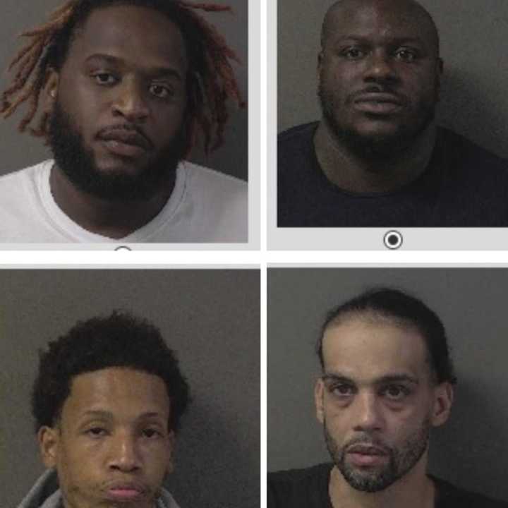 Anthony T. Baldwin, 31, Kendall K. McCray, 34, Thomas E. Hollis, 24, and Elvin R. Rivera, 37