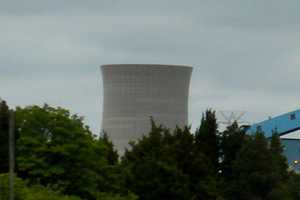 Cooling Tower From Cape May Power Plant Imploded