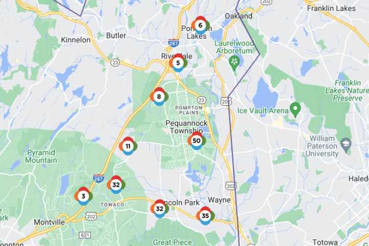 23,000 Without Power In Passaic, Morris Counties