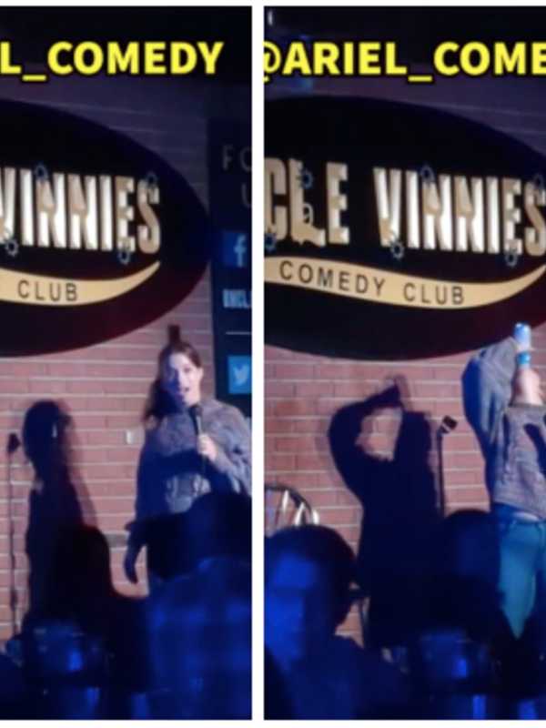 Comic Chugs Beer Thrown At Her By Heckler At NJ Comedy Club After Trump Retort