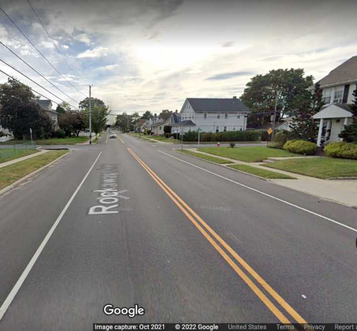 Rockaway Parkway and East St. Marks Place in Valley Stream.