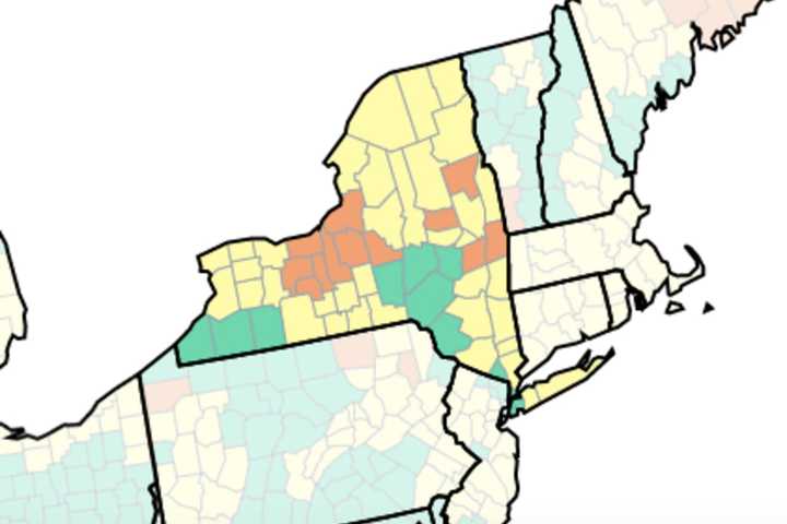 COVID-19: CDC Now Recommending Indoor Mask-Wearing In These Capital Region Counties