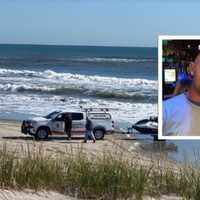 <p>Zeke Orzech ran into the water off the Jersey Shore to rescue a swimmer in distress.</p>