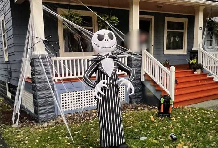 A Jack Skellington inflatable decoration and Halloween light were stolen from the front lawn of a home on Main Street near West Valley View Avenue sometime between 8:30 a.m. and 10 a.m. on Monday, Oct. 17, Hackettstown Police said.