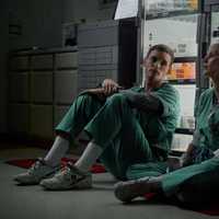 <p>Jessica Chastain as Amy Loughren and Eddie Redmayne as Charles Cullen in Netflix&#x27;s &quot;The Good Nurse.&quot;</p>