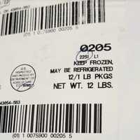 <p>The label of the recalled items.</p>