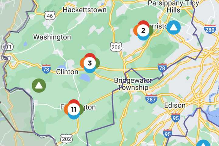 Thousands Without Power In Hunterdon, Morris Counties