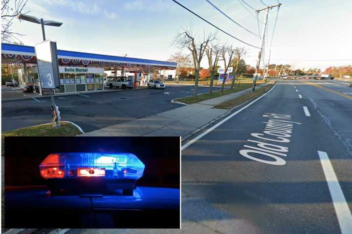 Suspect At Large After Armed Robbery At Riverhead Gas Station