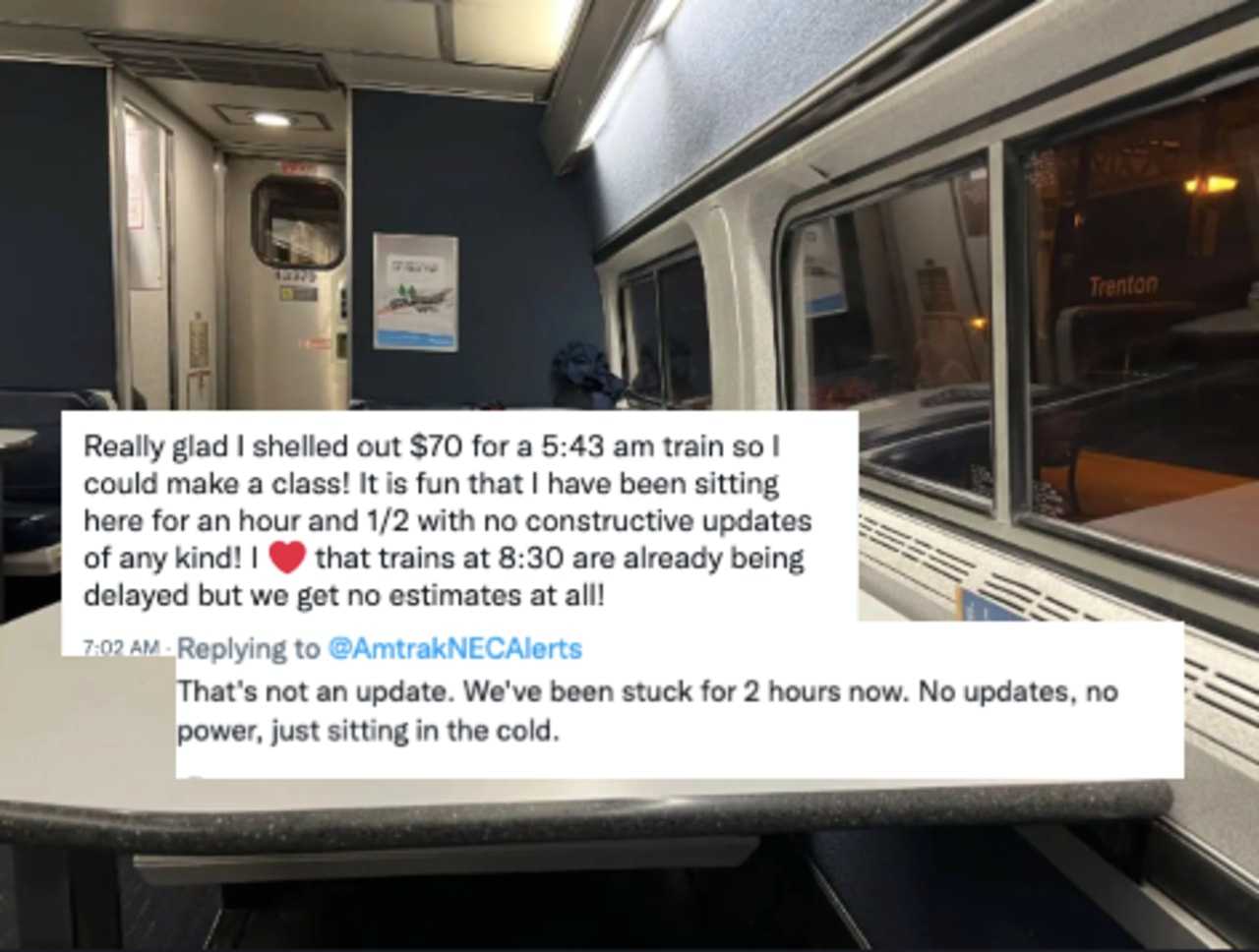 Twitter Fumes Over Amtrak Outage Between Nyc Philly Nj Transit Delays West Chester Daily Voice