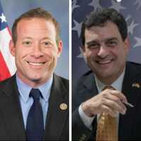 <p>Josh Gottheimer and Frank Pallotta.</p>