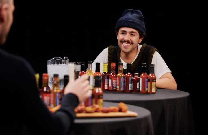 Ramy Youssef on Hot Ones.