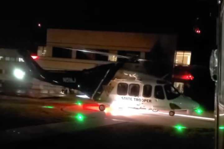 Pedestrian Airlifted To Trauma Center After Being Struck By Car In Hunterdon County Parking Lot