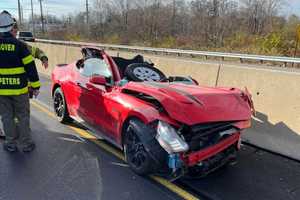 Serious 2-Car Crash On Route 22 Traps Driver (PHOTOS)