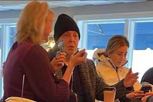 Paul McCartney Stops Into Basking Ridge Cafe