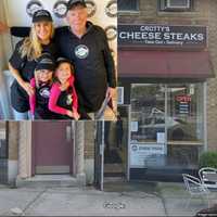 <p>The owners of Crotty&#x27;s Cheesesteaks, located in New Rochelle.</p>