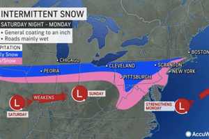 Two Inches Of Snow Possible 'If Everything Lines Up Just Right' In Northeast