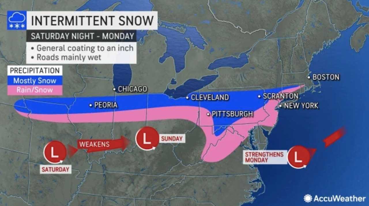 Two Inches Of Snow Possible 'If Everything Lines Up Just Right' In ...