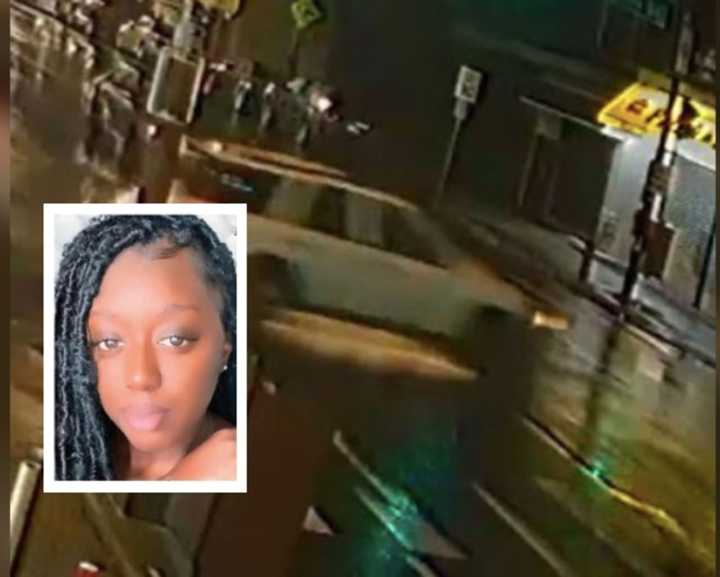 A newly released video shows the car that fatally struck 21-year-old Octavia Aaron before fleeing the scene, police say.