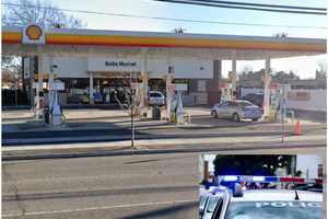 Suspect On Loose After Stealing Mercedes While Owner Pumps Gas On Long Island