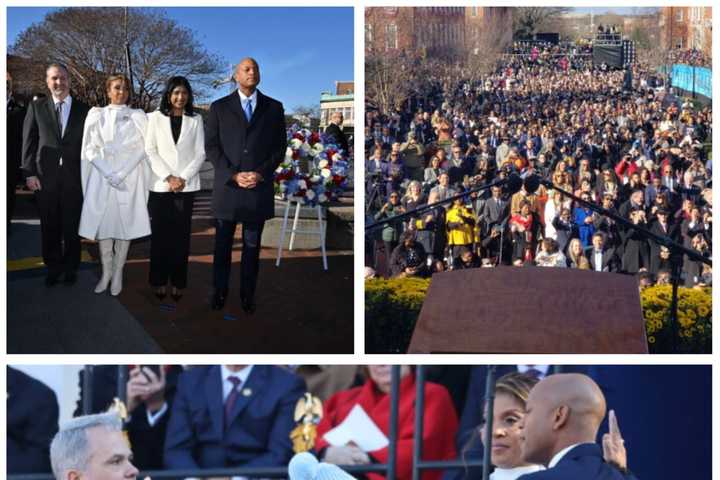 Family, Famous Friends Highlight Maryland Gov. Wes Moore's Historic Inauguration Day