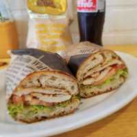 <p>Sandwich from the Launch Room Cafe.</p>