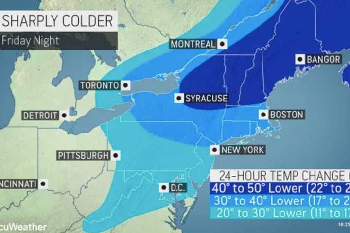 Blast Of Arctic Air Headed To Northeast, Forecasters Say